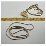 Pair of Monet Gold Tone Chains