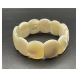Vintage Mother of Pearl Stretch Bracelet