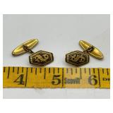 Vintage Toldeo Damascene Dragons