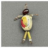 Brazilian Folk Art Beaded Charm