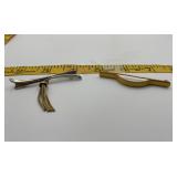Pair of Gold Tone Bar Pins