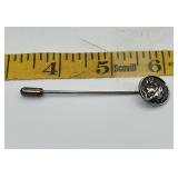 Antique Art Nouveau Repousse Stick Pin