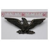 US Army Eagle Cap Insignia WWI - Interwar Era