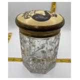 Antique Smoke Jar Tobacco Humidor