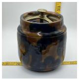 Antique Bourne Denby Tobacco Humidor