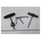 3 Vintage Corkscrews Georges Geiling & Cie