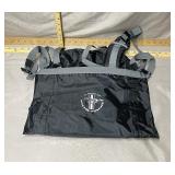 Ford Mustang Roll Top Black Gray Backpack