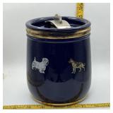 Royal Doulton Lambreth Dog Tobacco Humidor