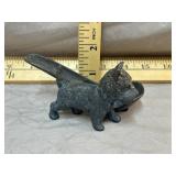 Vintage Cast Iron Scottish Terrier Pipe Rest