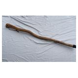 Wades Carvings Hand Carved Walking Stick