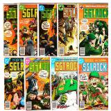 Sgt Rock #306, 309, 312, 333-335, 337, 338. 349