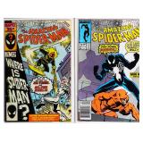 Amz Spider-Man #279 + 287 - 1st Silver Sable Cover