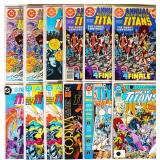 Teen Titans Ann #1-3 & Vol 3 #1-3 5 8 (12 Comics)