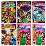 Secret Wars #2, 6, 7, 9, 12, 12