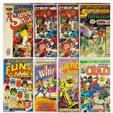 8x 1970s Comic Magazines and Catalogs
