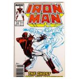 Iron Man #219 (Newsstand) - 1st Ghost
