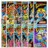 Superman #319, 321-323, 326, 327, 329, 332, 333
