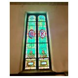 Stained glass window