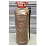 VINTAGE 23' RED TOP FIRE EXTINGUISHER