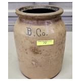 8.5' NORTHERN STONEWARE CROCK