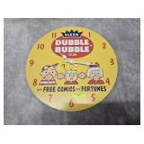 13' DUBBLE BUBBLE GUM CLOCK
