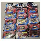 15- ASST. HOT WHEELS 'STAR WARS' CARS