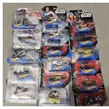 15- ASST. HOT WHEELS 'STAR WARS' CARS