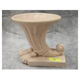 7.5' MCCOY POTTERY CORNUCOPIA VASE