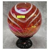 12' BLOWN GLASS DECORATIVE BALL