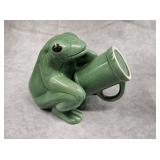 5' VINTAGE 1960'S 'NAUGHTY FROG' SHOT GLASS