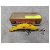 VINTAGE 'LAZY IKE' FISHING LURE W/ BOX