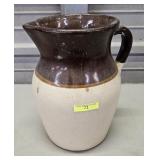 2-GALLON VINTAGE MCCOY POTTERY MILK PITCHER