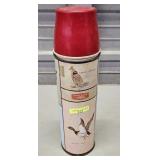 VINTAGE GAMEBIRDS THERMOS
