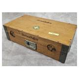 ANTIQUE GERMAN FIRST AID MEDICAL KIT BOX