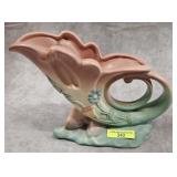 7.5' HULL POTTERY BOWKNOT CORNUCOPIA