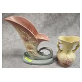 2- PIECE LOT HULL POTTERY (AS IS)