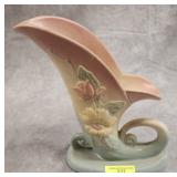 7.5' HULL POTTERY MAGNOLIA CORNUCOPIA