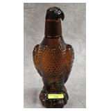 11' AMBER GLASS CHIANTI DECANTER