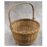 9' VINTAGE SPLIT OAK BASKET