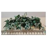 30' METAL PLANTER W/ IVY ARRANGEMENT