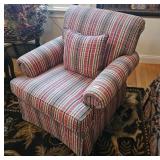 PARK PLACE PLAID ARMCHAIR