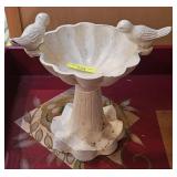 9' CAST IRON BIRDBATH OR FEEDER