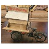 24' WROUGHT IRON & WOOD FRUITS & VEGETABLES CART