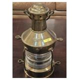 BRASS ANCHOR SHIP'S LANTERN