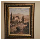 JOE SAMBATARO 'LA SALITA' OIL ON BOARD