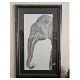 BOMBAY CO. 'MABEL THE ELEPHANT' OFFSET LITHOGRAPH