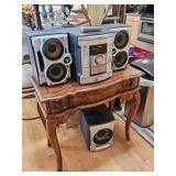 SONY HYBRID DUAL WOOFER STEREO SYSTEM W/ REMOTE