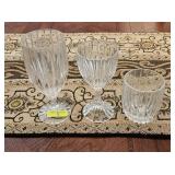 21- PC SET MIKASA CRYSTAL 'PARK LANE' STEMWARE