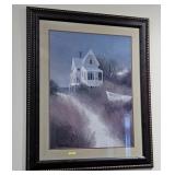 FRAMED ALBERT SWAYHOOVER 'SAND PATH' PRINT