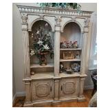 FRENCH COUNTRY NEOCLASSICAL DISPLAY CABINET